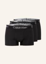 Calvin Klein 3er-Pack Boxershorts Modern Structure schwarz