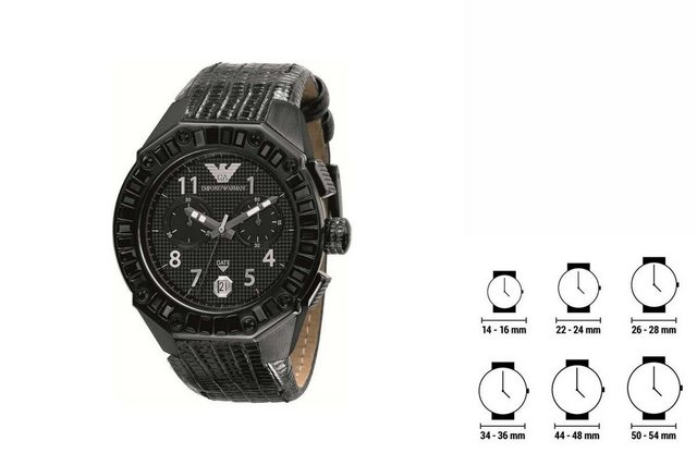 Giorgio Armani Quarzuhr "Armani Damen Uhr Damen Armbanduhr Damenuhr AR0668 Ø 40 mm"