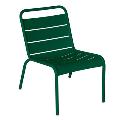 Luxembourg Lounge-Sessel / Niedrige Sitzfläche - Fermob - Grün