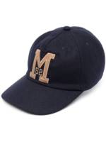 Moncler Baseballkappe mit Logo-Patch - Blau