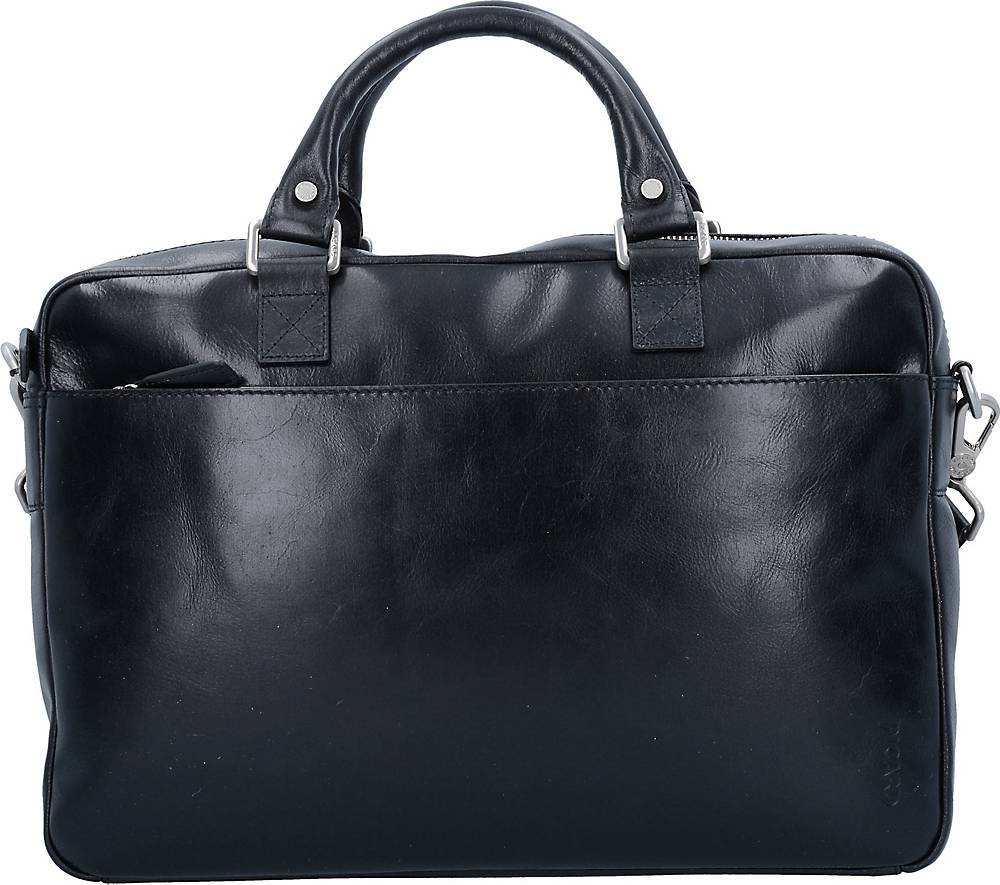 PICARD, Buddy Aktentasche Leder 39 Cm Laptopfach in schwarz, Businesstaschen für Herren