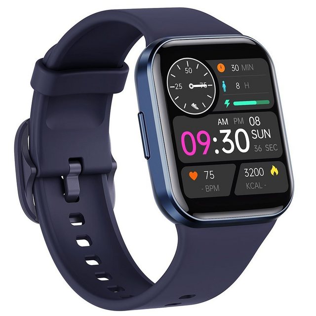 Resik Fitness Tracker Uhr für Damen Herren,1.69" HD Voll Touchscreen Zoll Smartwatch