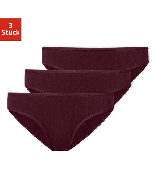 SNOCKS Slip "Unterwäsche Damen Slip Unterhosen" (3 St) aus Bio-Baumwolle, passt wie eine zweite Haut