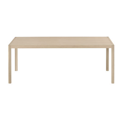 Workshop rechteckiger Tisch / Eichenfurnier - 200 x 92 cm - Muuto - Holz natur