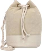 Cowboysbag, Beuteltasche Leder 22 Cm in weiß, Schultertaschen für Damen