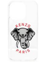Kenzo iPhone 14 Pro-Hülle mit Elefanten-Print - Grau