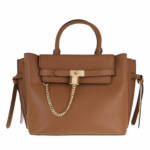 Michael Kors Satchel Bag - Large Belted Satchel - in brown - für Damen