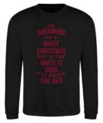 Quattro Formatee Sweatshirt "I'm dreaming of a white christmas Pullover Sweatsh" (1-tlg)