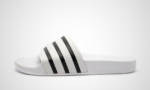 Adilette (weiß / schwarz) Sneaker