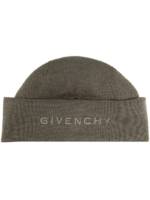 Givenchy Mütze mit Logo-Stickerei - Grün