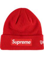 Supreme 'New Era' Mütze mit Logo - Rot