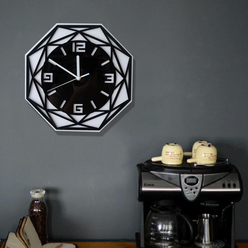 Thsinde - Nordic Wanduhr Wohnzimmer moderne minimalistische Acryluhr Europäische leichte Luxusdekoration kreative Uhr