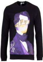 Valentino Sweatshirt "Valentino Herren Sweatshirt Undercover Edgar Allan Poe"