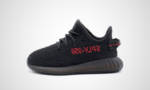 Yeezy Boost 350 V2 "Black/Red" KIDS Sneaker