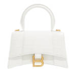 Balenciaga Satchel Bag - Hourglass Top Handle Bag - in white - für Damen