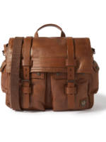 Belstaff - Colonial Leather Weekend Bag - Men - Brown