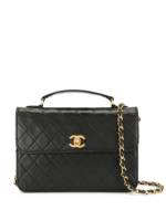 CHANEL Pre-Owned Gesteppte Handtasche - Schwarz