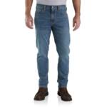 Carhartt Regular-fit-Jeans "Carhartt Herren Jeans Rugged Flex Relaxed Fit Low Rise 5-Pocket Tapered Jean"