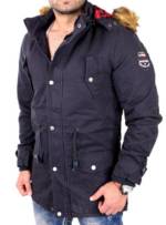 Reslad Winterjacke "Reslad Winterjacke Herren Parka Jacke mit Kapuze" warme Winter-Jacke mit Kapuze