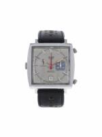 TAG Heuer 1970s pre-owned Monaco 38mm - Silber
