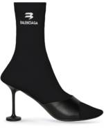 Balenciaga Sock 90mm knitted boots - Schwarz