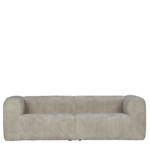 Breitcord Couch in Beigegrau 66 cm Sitztiefe