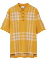 Burberry Poloshirt mit Vintage-Check - Gelb