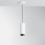 Claque LED Pendelleuchte / Ø 10 x H 23 cm - Fabbian - Weiß