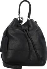Cowboysbag, Le Femme Payette Beuteltasche Leder 22 Cm in schwarz, Henkeltaschen für Damen