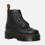Dr. Martens Women's Sinclair Leather Zip Front Boots - Black - UK 8