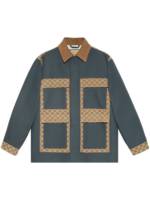 Gucci Jacke aus GG Supreme Canvas - Grau