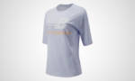 W Essentials Stacked Logo T-Shirt (grau / orange)