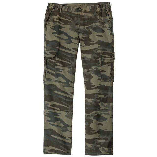 ABRAXAS Cargohose Übergrößen Cargohose Camouflage khaki Abraxas