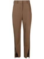 Balmain Hose mit Schlitz - Braun