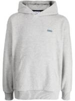 Calvin Klein Hoodie mit Logo-Patch - Grau