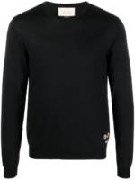 Gucci Pullover mit Horsebit-Intarsie - Schwarz