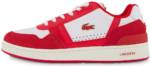 Lacoste, Herren Sneaker T-Clip Leather Bicolor in rot, Sneaker für Herren