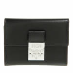 MCM Portemonnaie - Tracy Flap Wallet Tri-Fold Mini - in black - für Damen