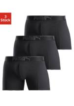 PUMA Boxershorts "Lifestyle Sueded Cotton Boxer 3P", (Packung, 3 St.)