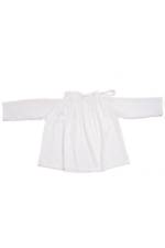 Zimt & Grün Langarmbluse Langarm-Bluse Lea, Off-White, Oversized, aus Lyocell in Unifarbe