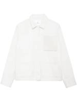 ANINE BING Jacke mit aufgesetzten Taschen - Weiß