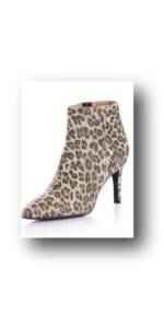 Alba Moda Leopard High-Heel-Stiefelette