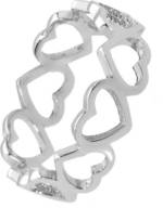 Balia Silberring Balia Ring für Damen mit vielen Herzen (Fingerring), Damen Ring Herzen, 56 (17,8), 925 Sterling Silber