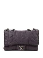CHANEL Pre-Owned Chic Knit Flap shoulder bag - Violett