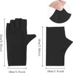 Fortunesn Fahrradhandschuhe 1 Paar UV Handschuhe Nägel, Fingerlose Handschuhe Damen UV Handschuhe