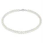 Housruse Perlenkette Perlenkette Damen Perlenkette Herren Perlen Ketten Kurze Runde