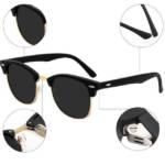 Lkupro Sonnenbrille Modische Sonnenbrillen für Damen und Herren Trendiger Schutz (1-St)