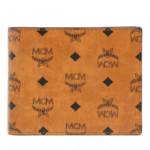MCM Portemonnaies - M-Veritas Flap Wallet /Two-Fold Small - in cognac - für Damen