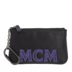 MCM Portemonnaies - Soft Leather Key Case - in black - für Damen
