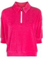 Moncler Poloshirt aus Frottee - Rosa